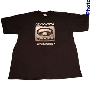 Men's XL black TOYOTA T shirt